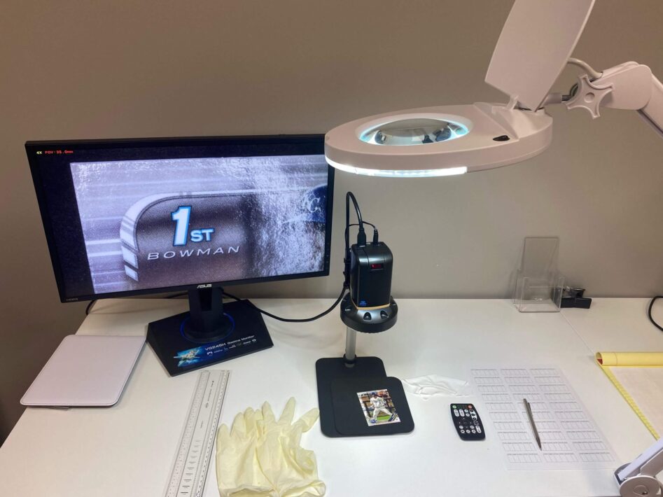 Forensic Card Grading